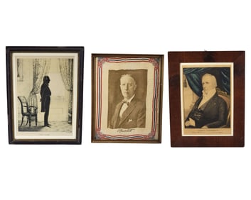 THREE POLITICAL PORTRAITS