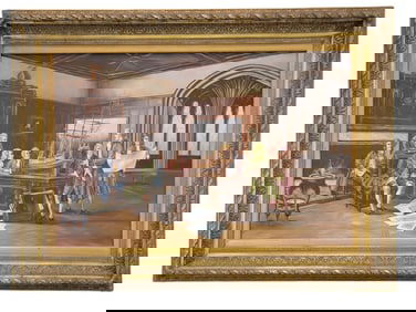 AFTER JACOB MEMBLING (AUSTRIAN, 1855-1928), EXPLORERS MEETING