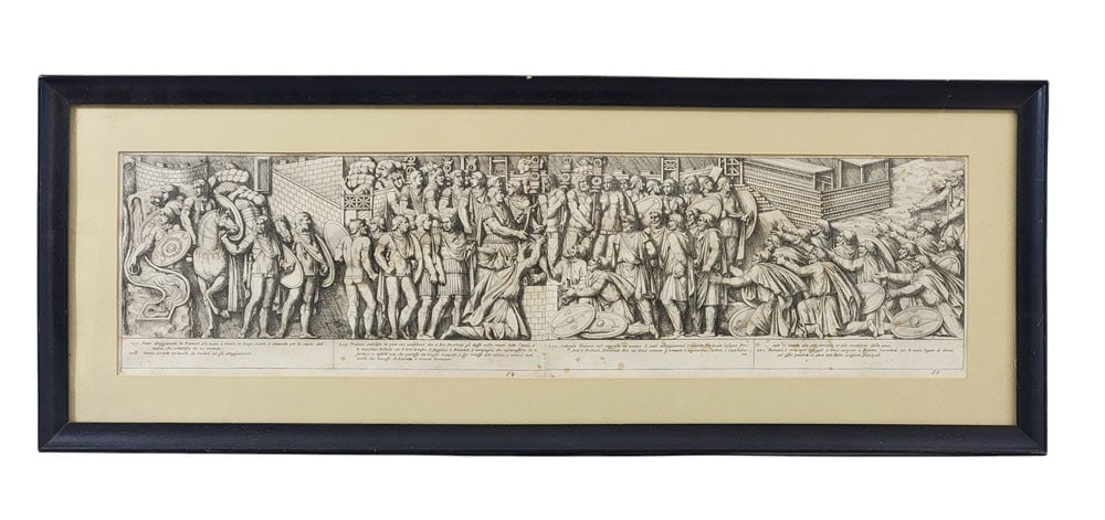 PRINT FROM BARTOLI'S TRAJAN COLUMN (1 of 7)