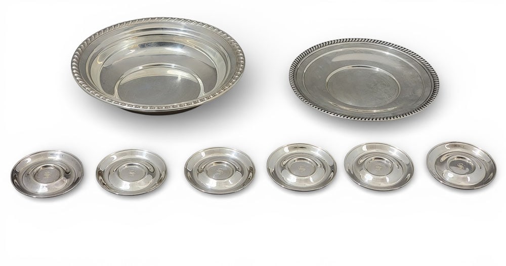 COLLECTION OF STERLING SILVER HOLLOWWARE (1 of 7)