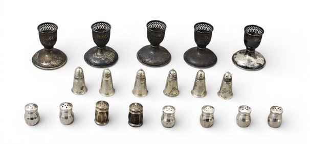 COLLECTION OF SILVER HOLLOWWARE