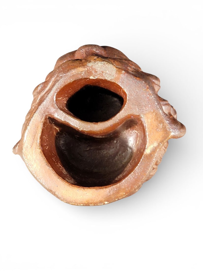 TWO POTTERY ANIMALS - 4