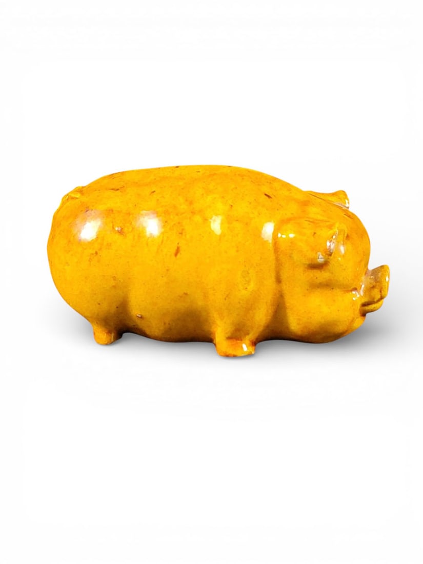 TWO POTTERY ANIMALS - 6