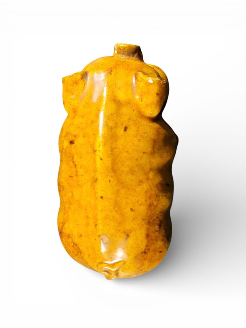 TWO POTTERY ANIMALS - 8