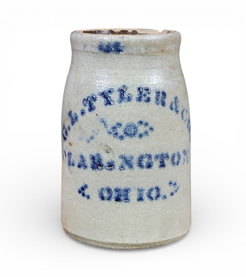OHIO STONEWARE MERCHANT JAR (1 of 6)