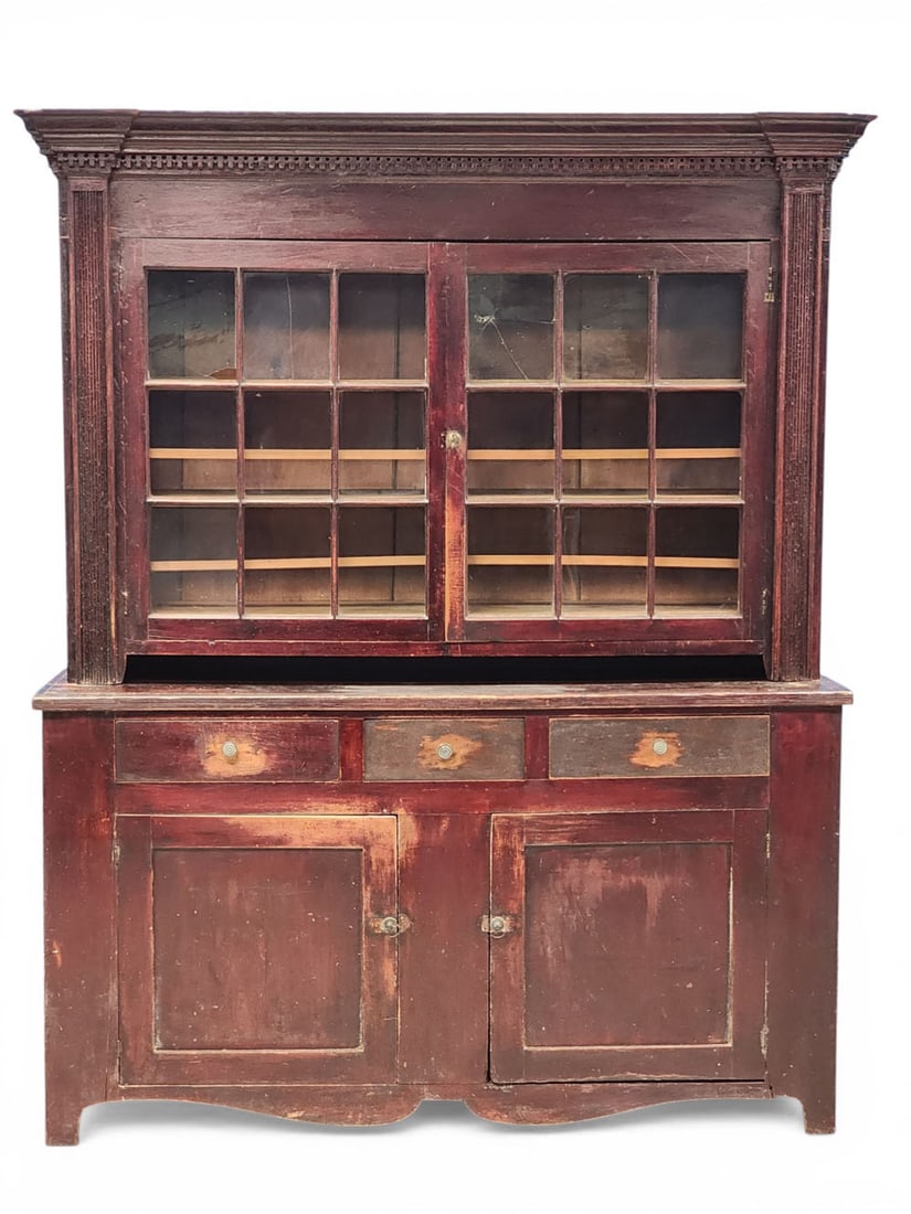 WESTERN PENNSYLVANIA STEP-BACK CUPBOARD (1 of 6)