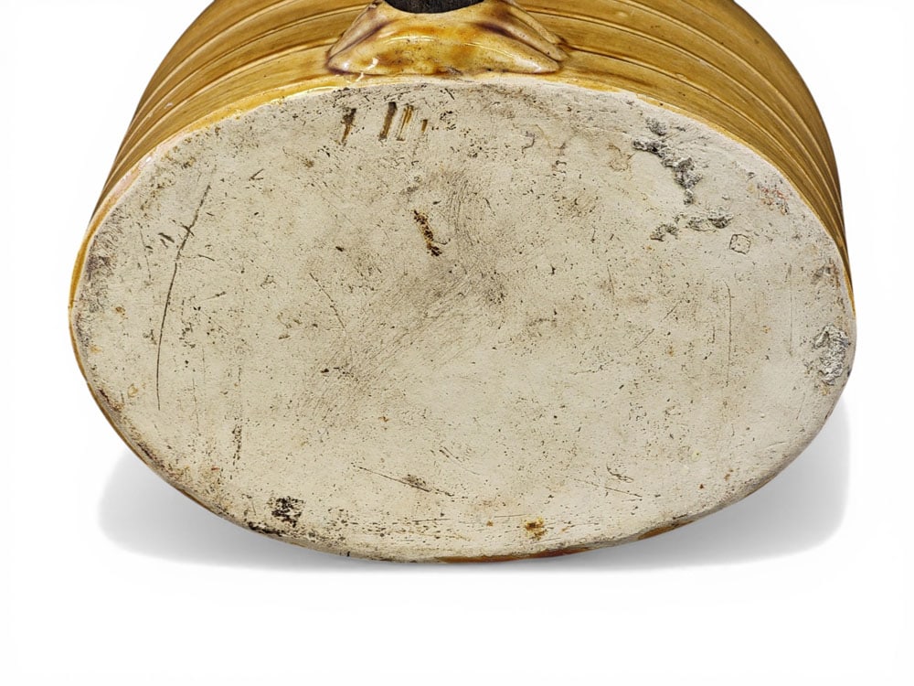 TWO YELLOW WARE COOLERS - 11