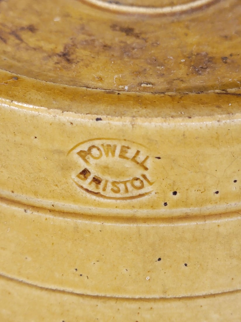 TWO YELLOW WARE COOLERS - 16