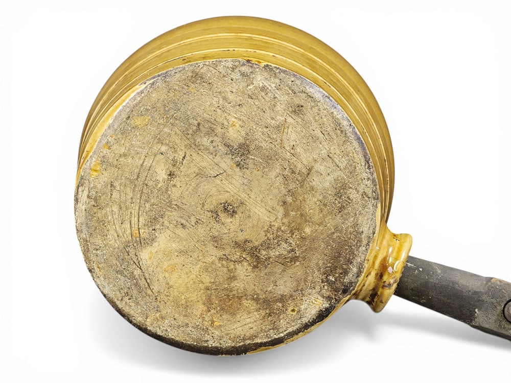 TWO YELLOW WARE COOLERS - 19