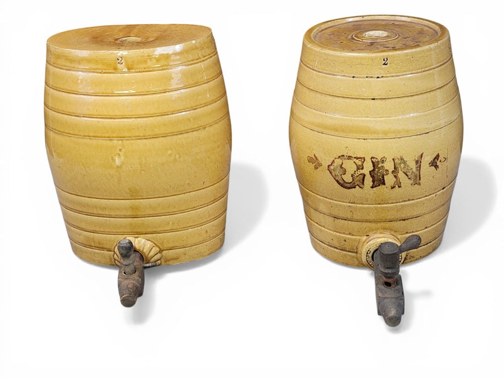 TWO YELLOW WARE COOLERS (1 of 19)