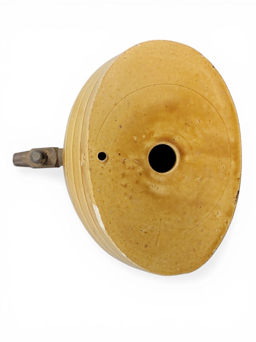 TWO YELLOW WARE COOLERS - 5