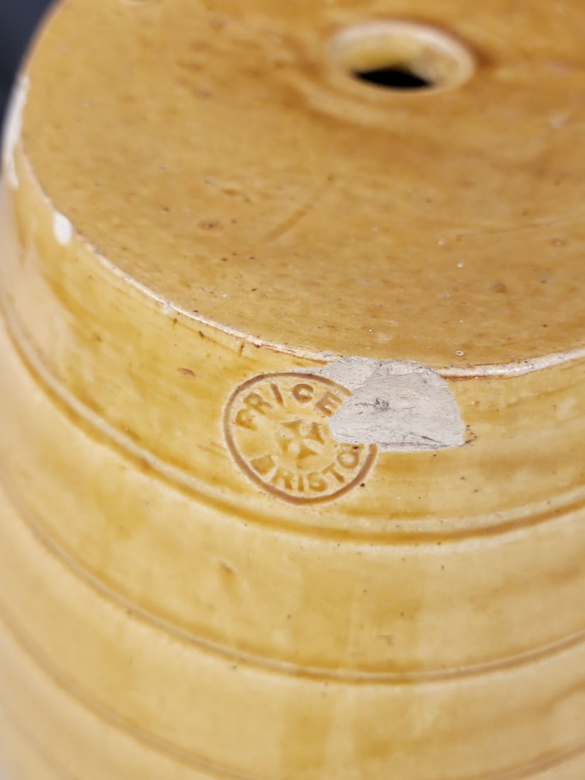 TWO YELLOW WARE COOLERS - 7