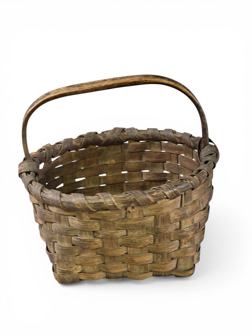 THREE HANDLED BASKETS - 10