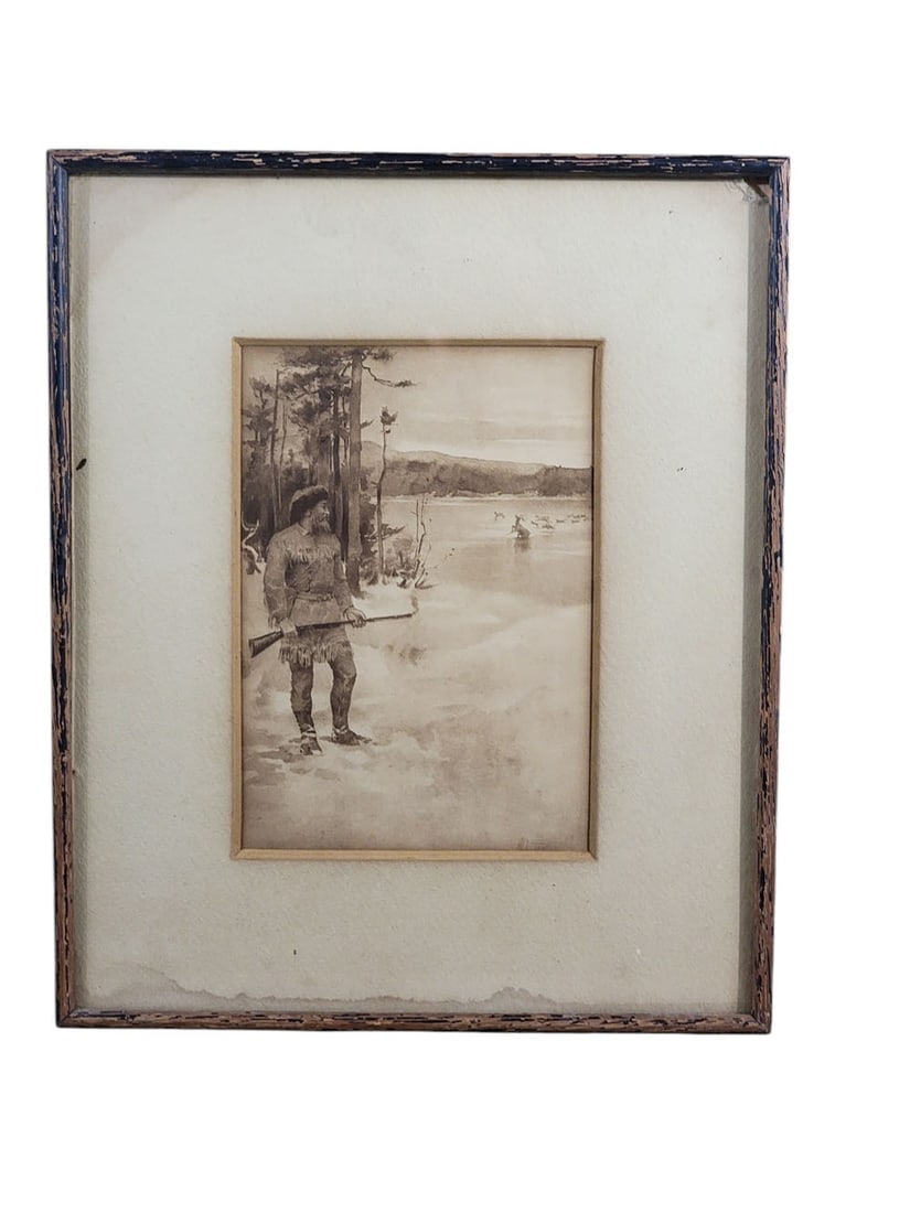 THREE FRAMED ITEMS - 4