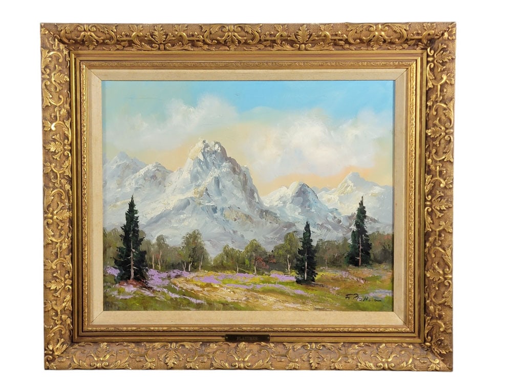 THREE FRAMED ITEMS - 7