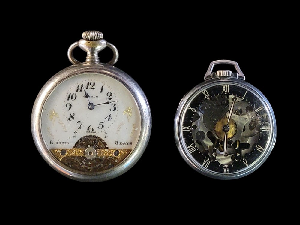 TWO POCKET WATCHES (1 of 2)