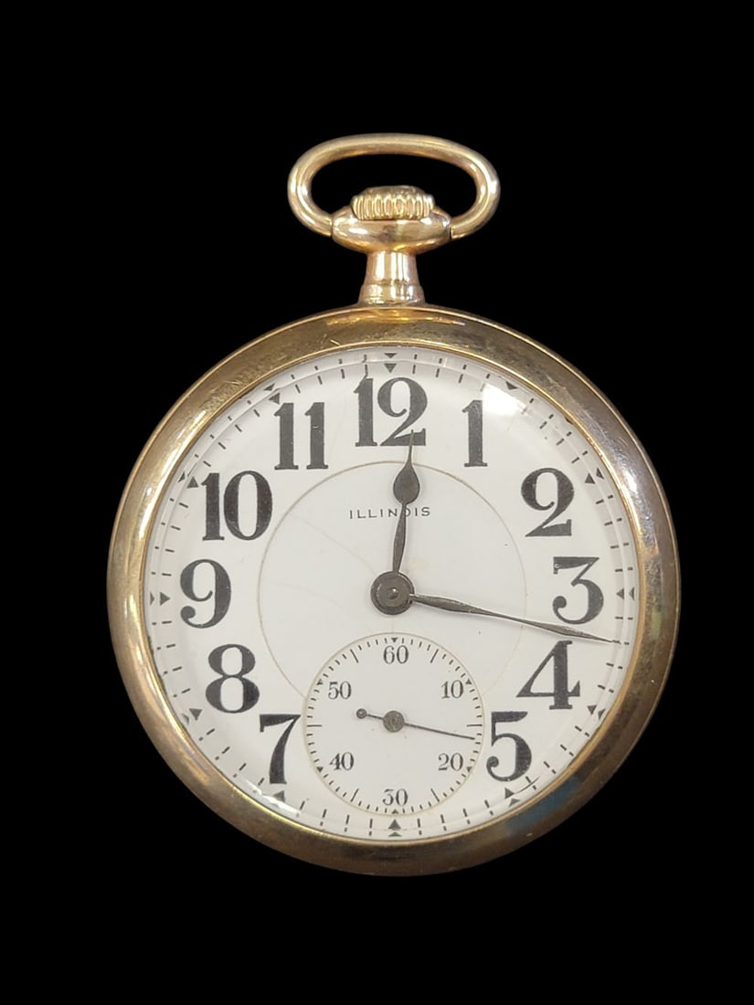 ILLINOIS SANGAMO SPECIAL POCKET WATCH (1 of 4)