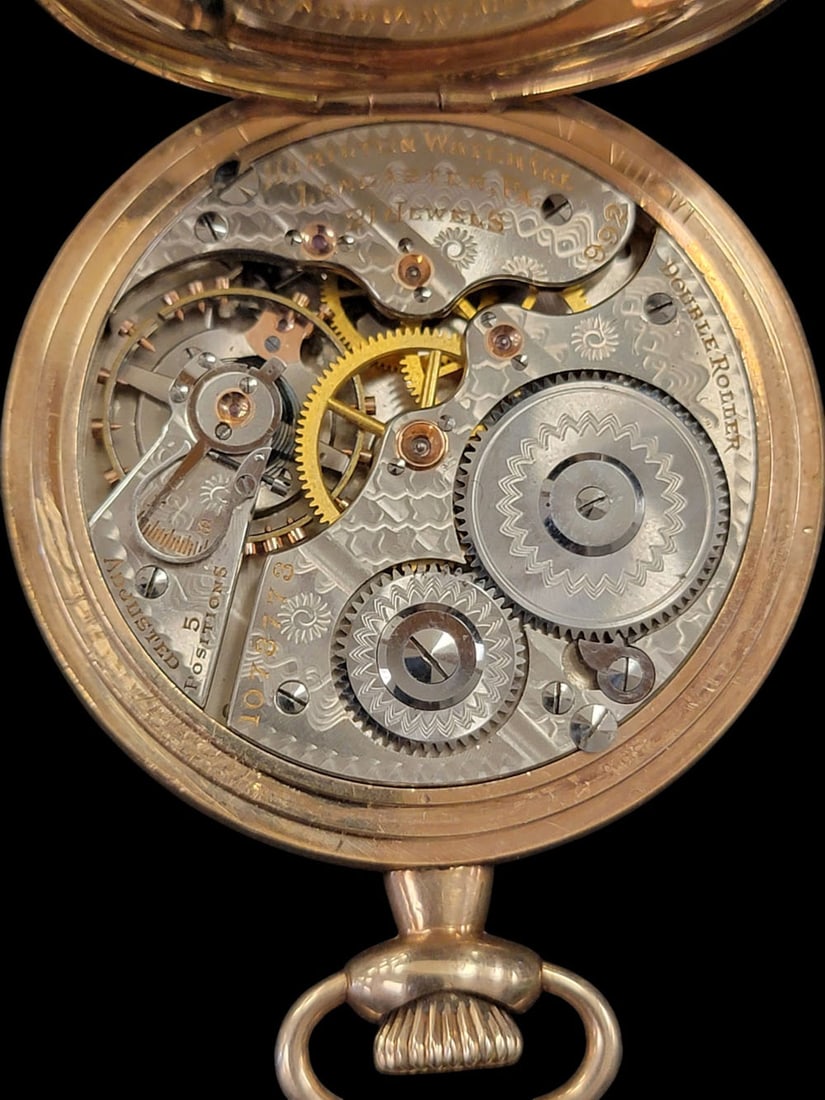 HAMILTON POCKETWATCH - 3