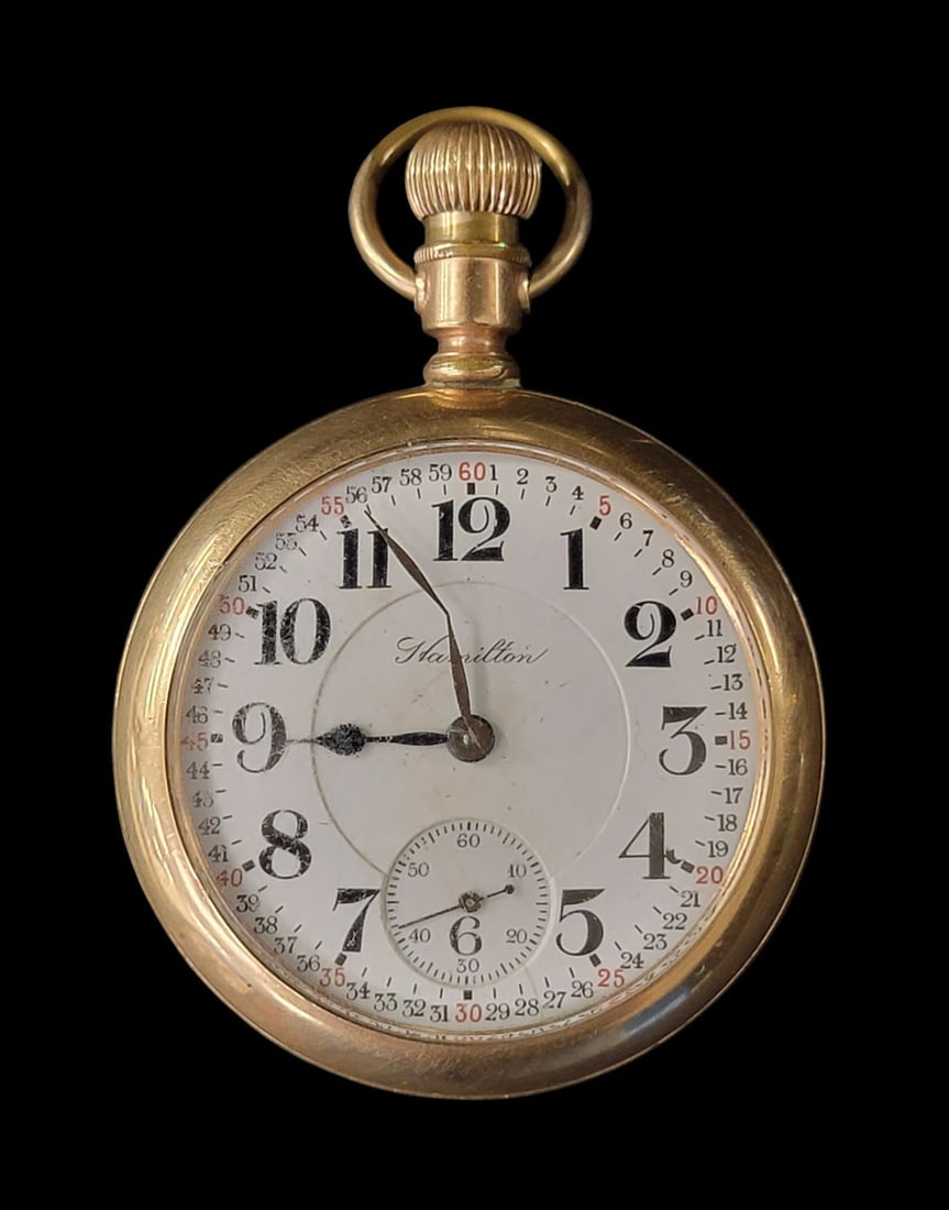 HAMILTON POCKETWATCH (1 of 4)
