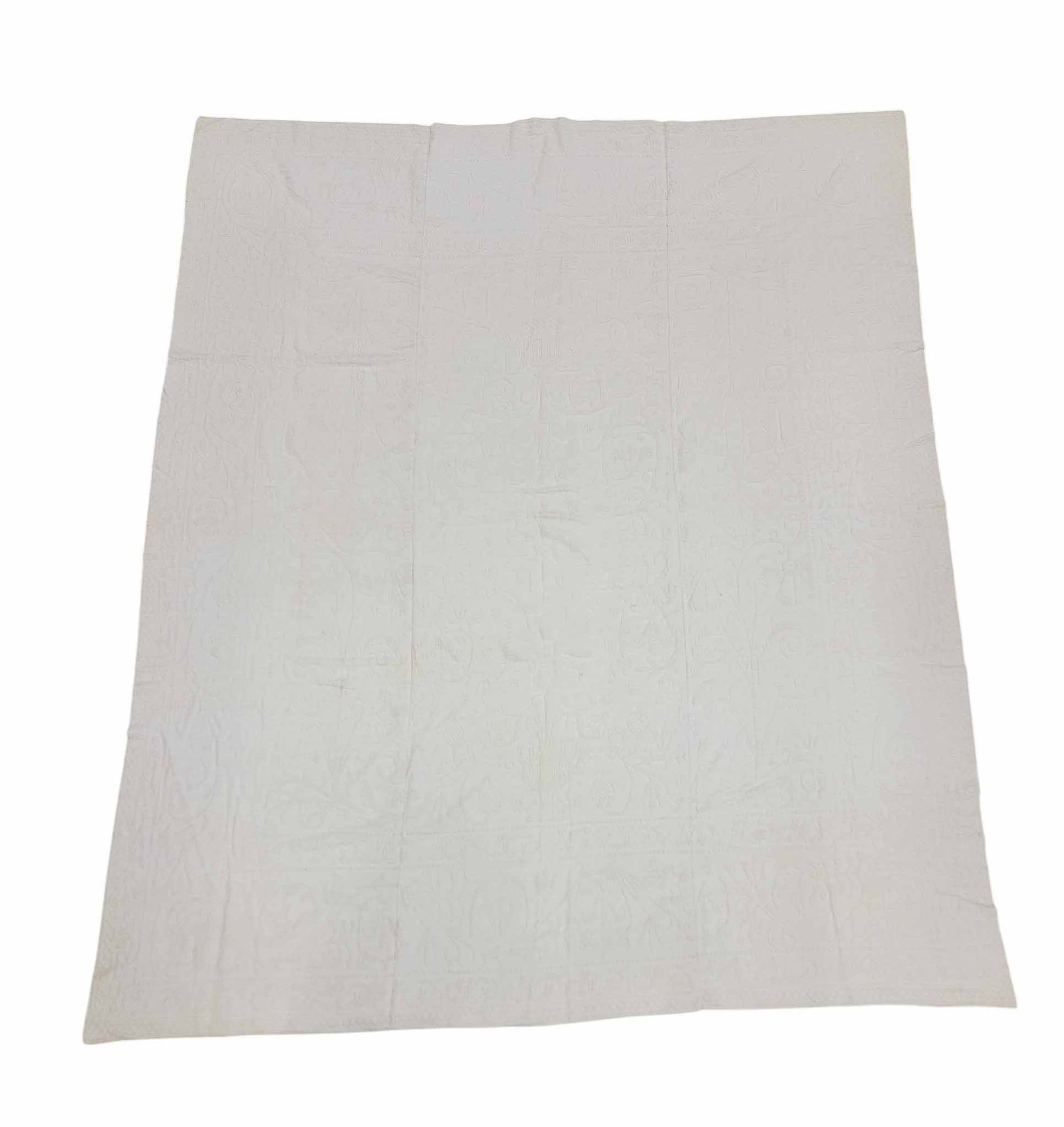 WHITEWORK BED COVER (1 of 9)