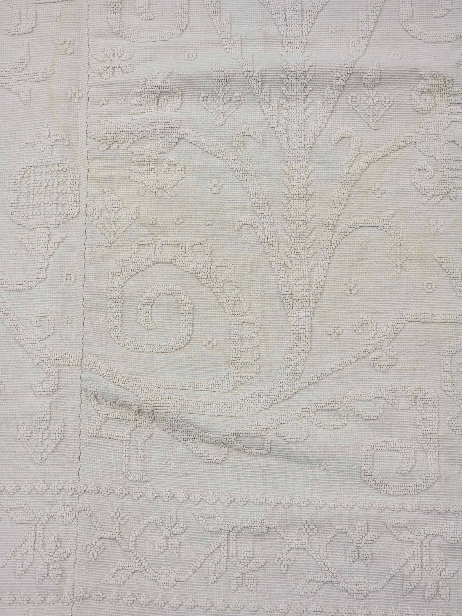 WHITEWORK BED COVER - 4