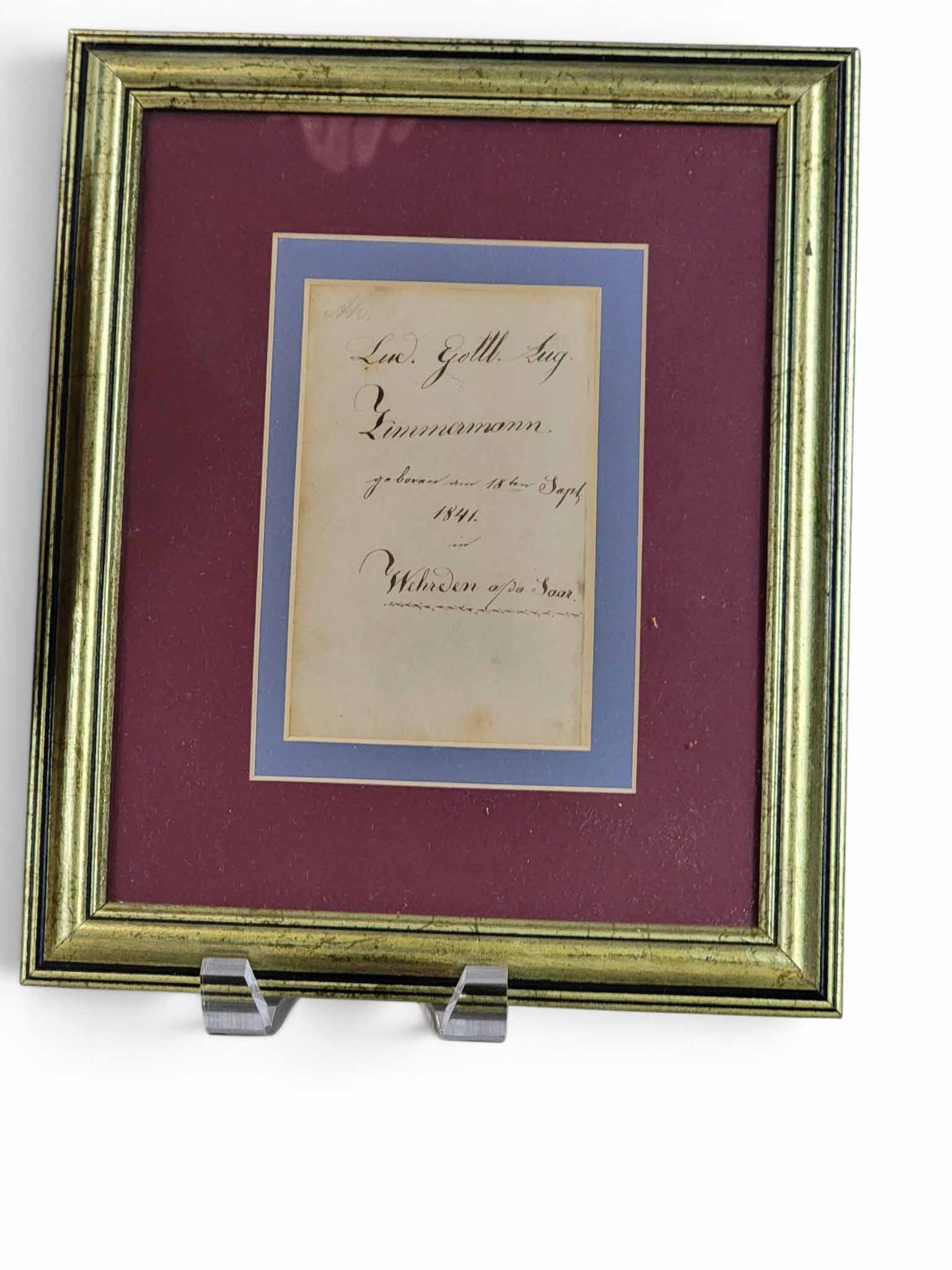 THREE ZOAR, OHIO ITEMS - 2