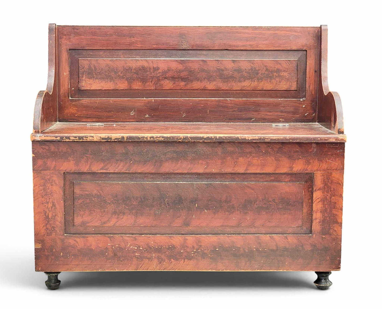 DECORATED STORAGE BENCH (1 of 6)