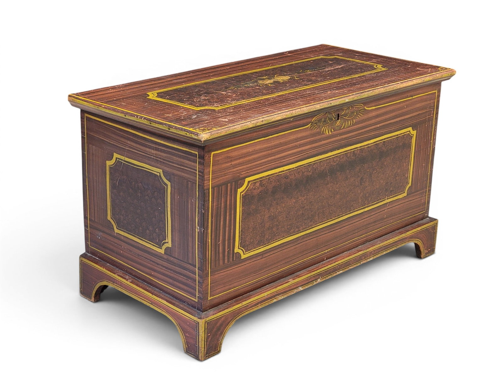 DECORATED BLANKET CHEST (1 of 9)