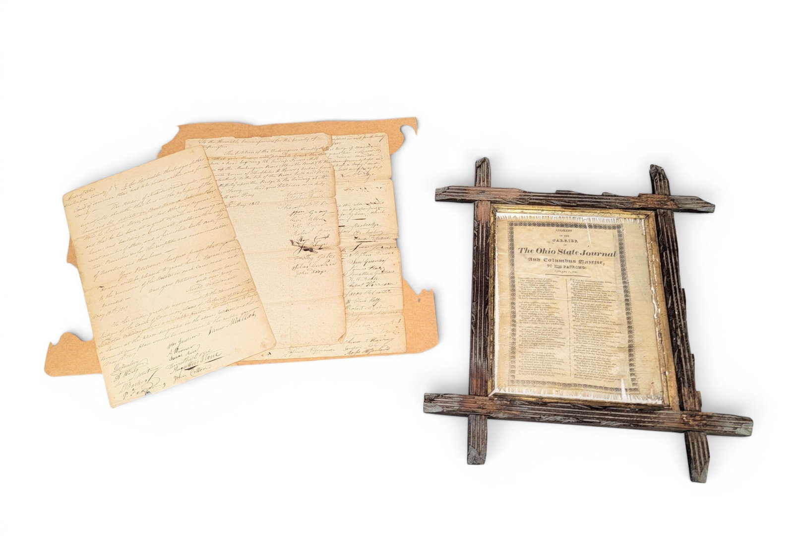 COLLECTION OF OHIO DOCUMENTS (1 of 10)