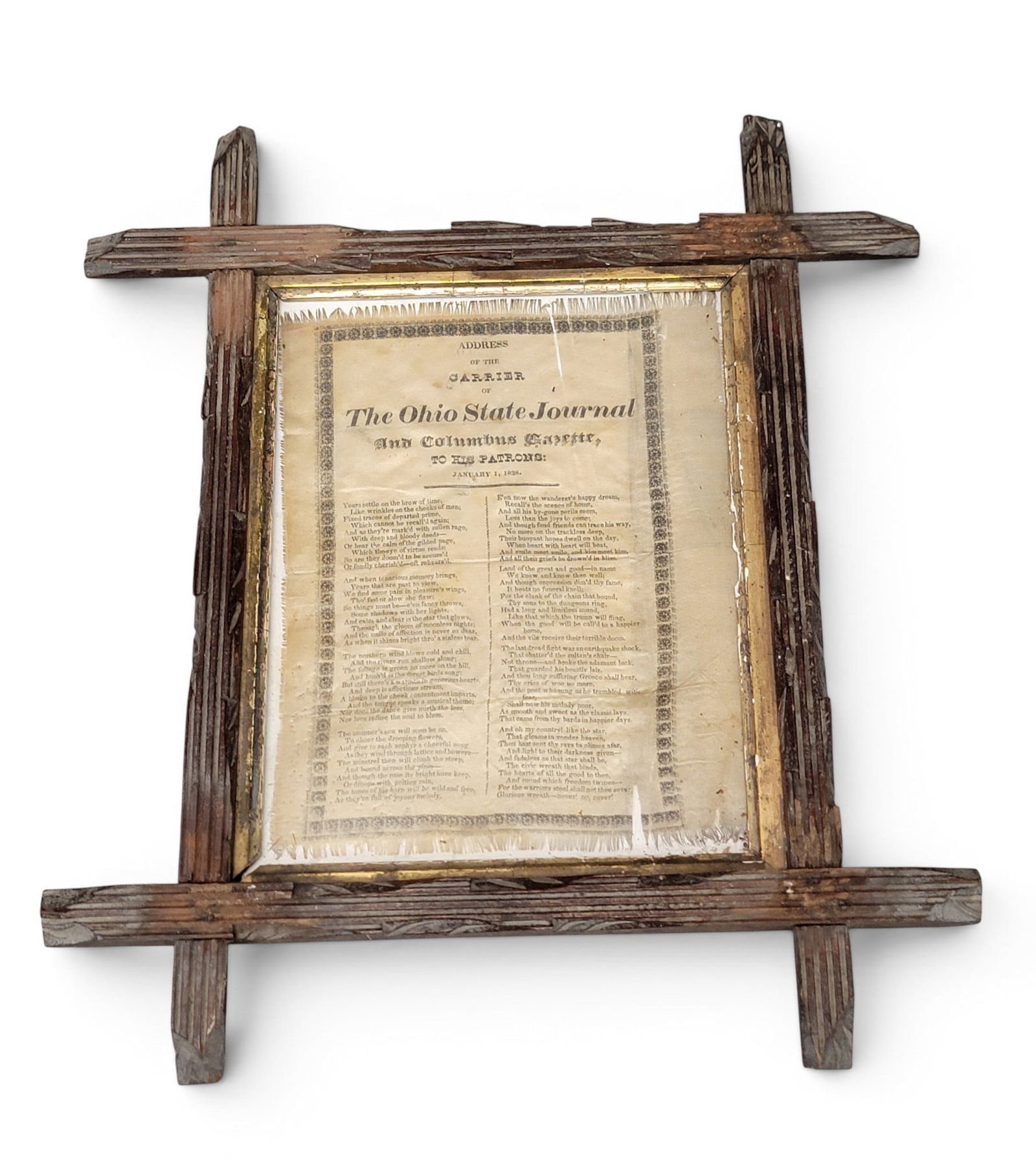 COLLECTION OF OHIO DOCUMENTS: Includes an 1819 Washington County court document (signatures include Paul Fearing and Augustus Stone); an 1812 petition for a new road in Washington County (signatures include Stephen Devol); an