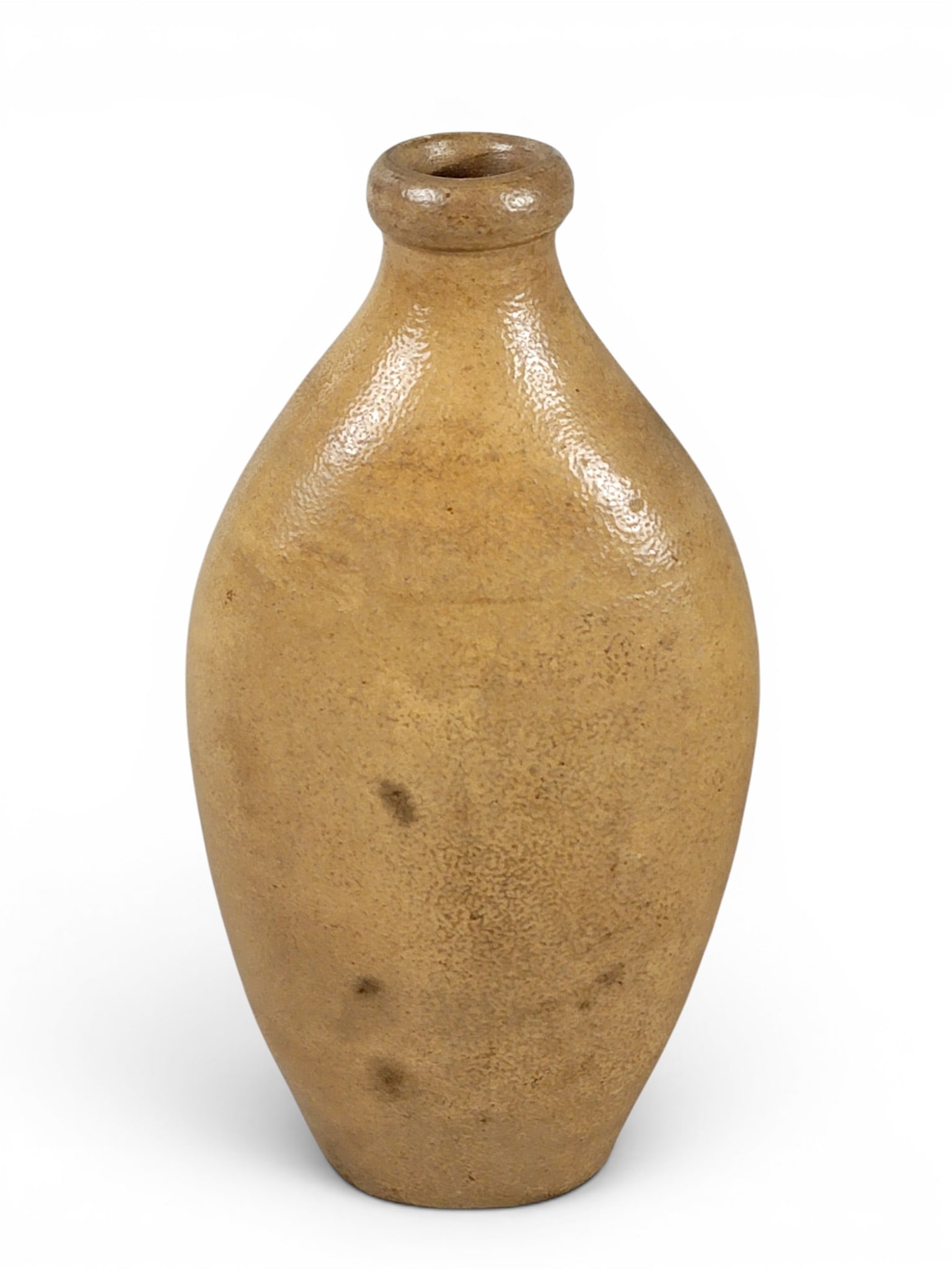 FOUR POTTERY FLASKS - 2