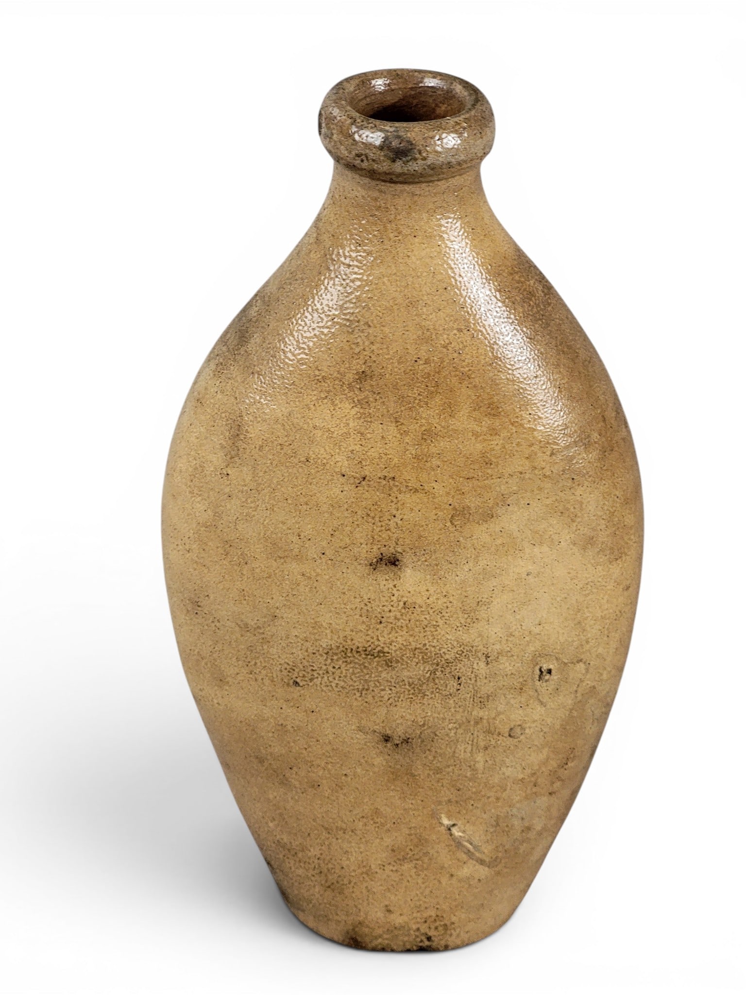 FOUR POTTERY FLASKS - 3