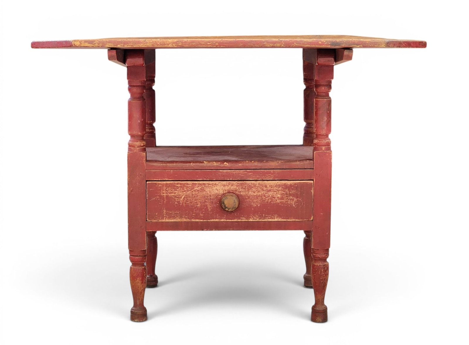 PAINTED HUTCH TABLE (1 of 5)