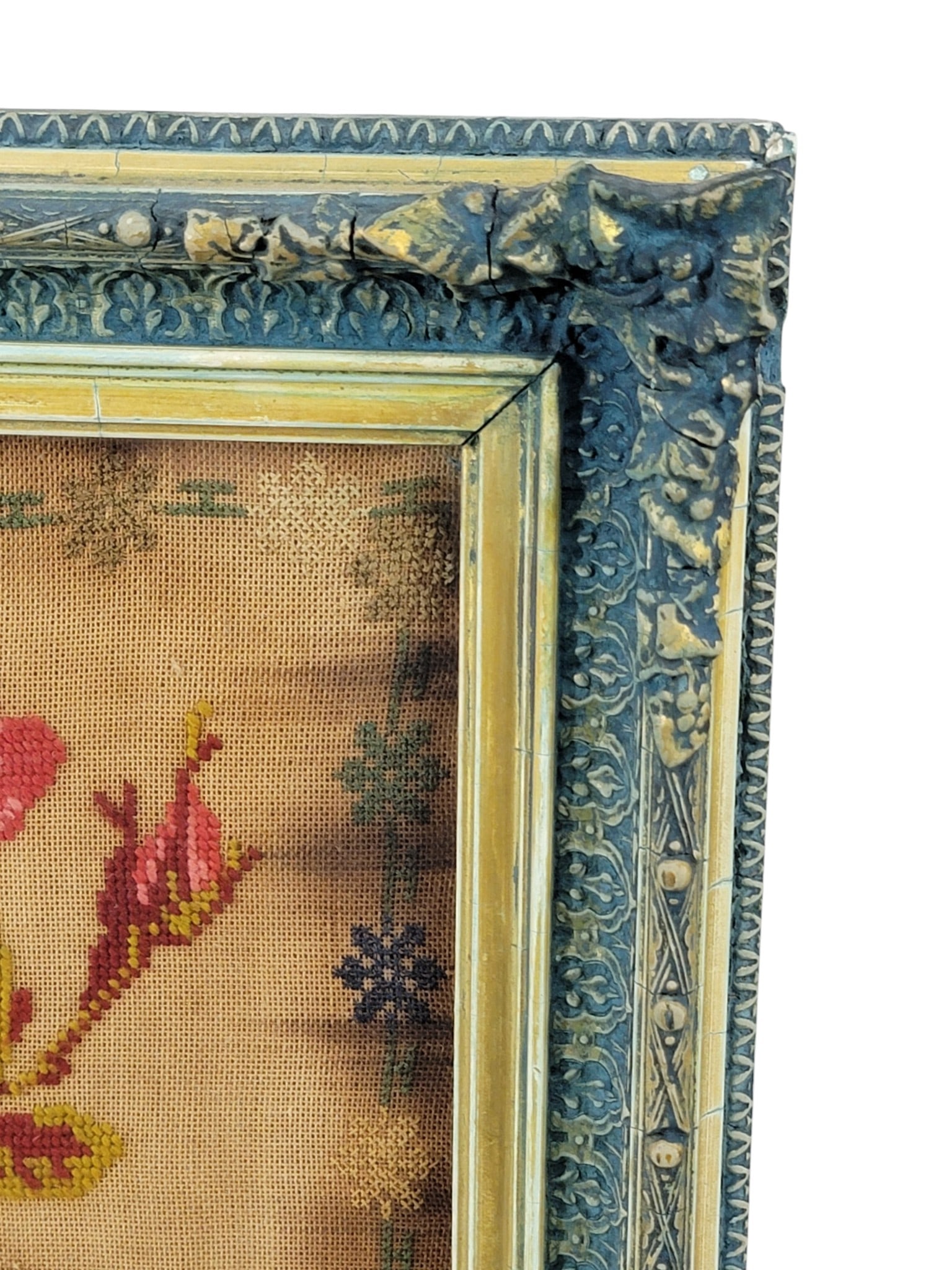 TWO NEEDLEWORK SAMPLERS - 7