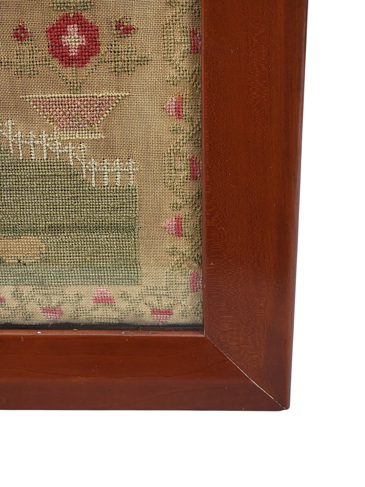 TWO NEEDLEWORK SAMPLERS - 5