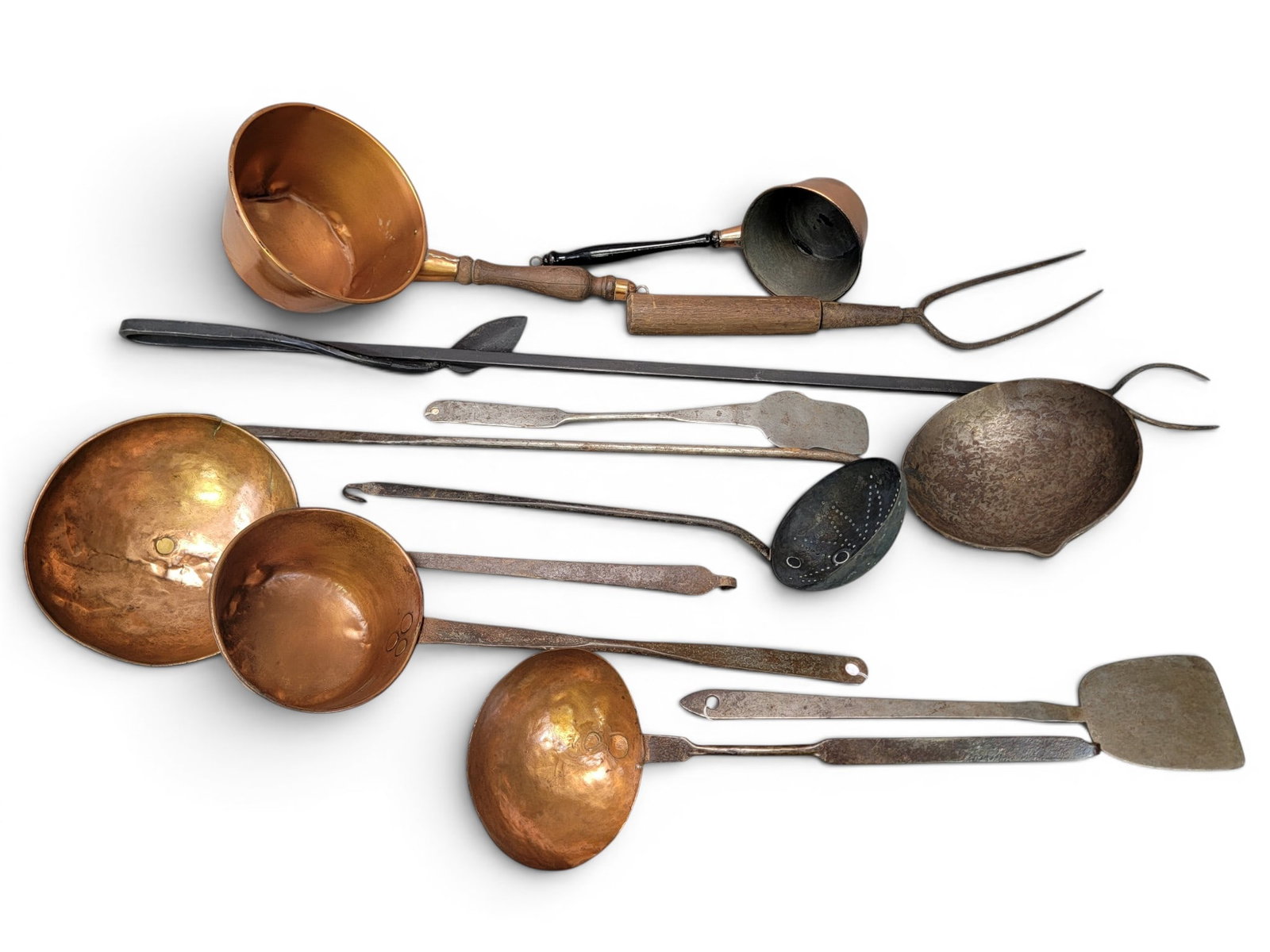 COLLECTION OF FIREPLACE IMPLEMENTS (1 of 1)