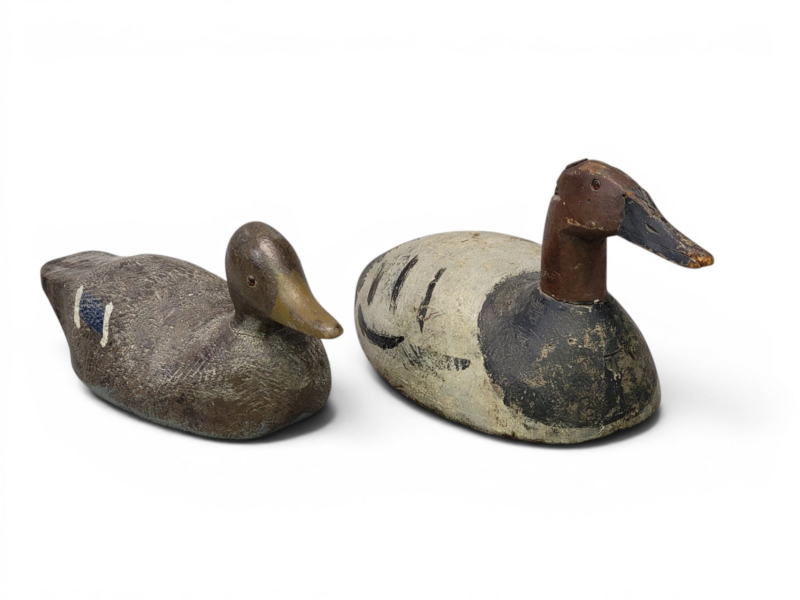 TWO DUCK DECOYS (1 of 8)