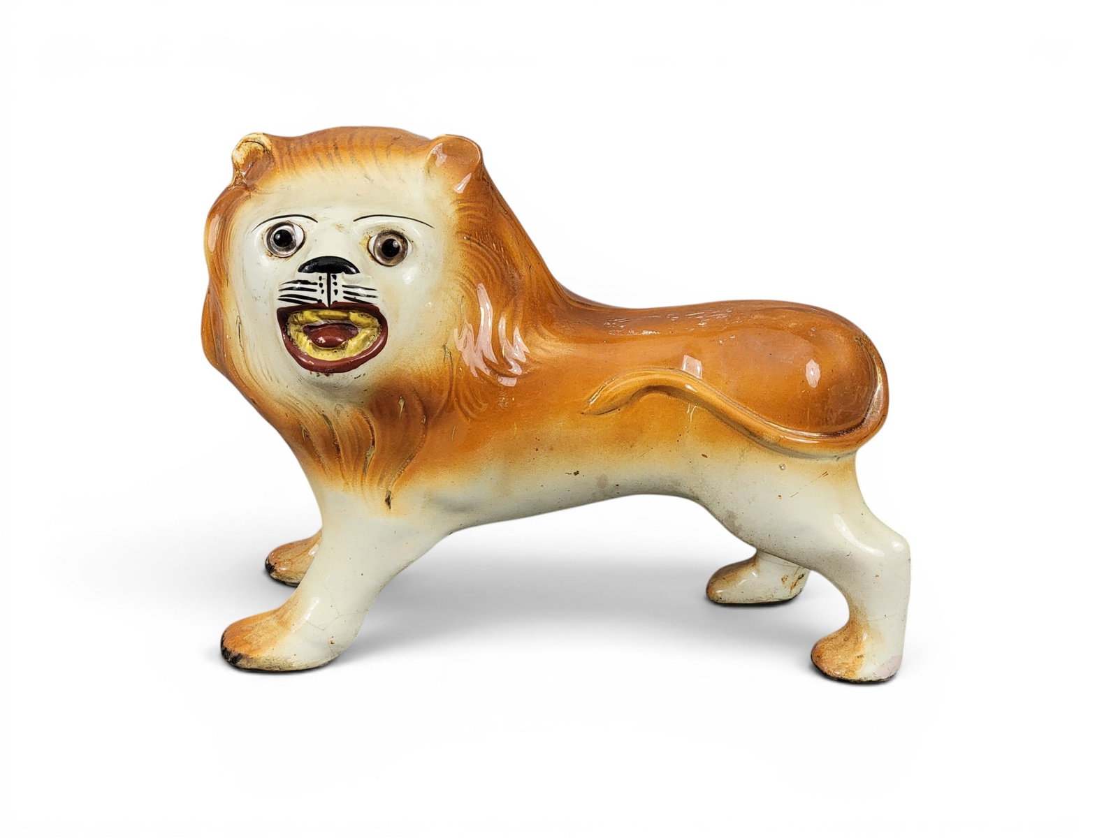 TWO POTTERY ANIMALS (1 of 9)