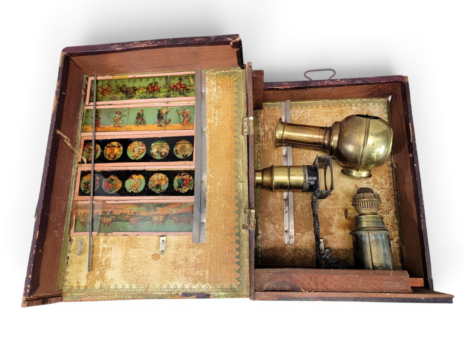 TWO MAGIC LANTERN PROJECT W/ SLIDES - 2
