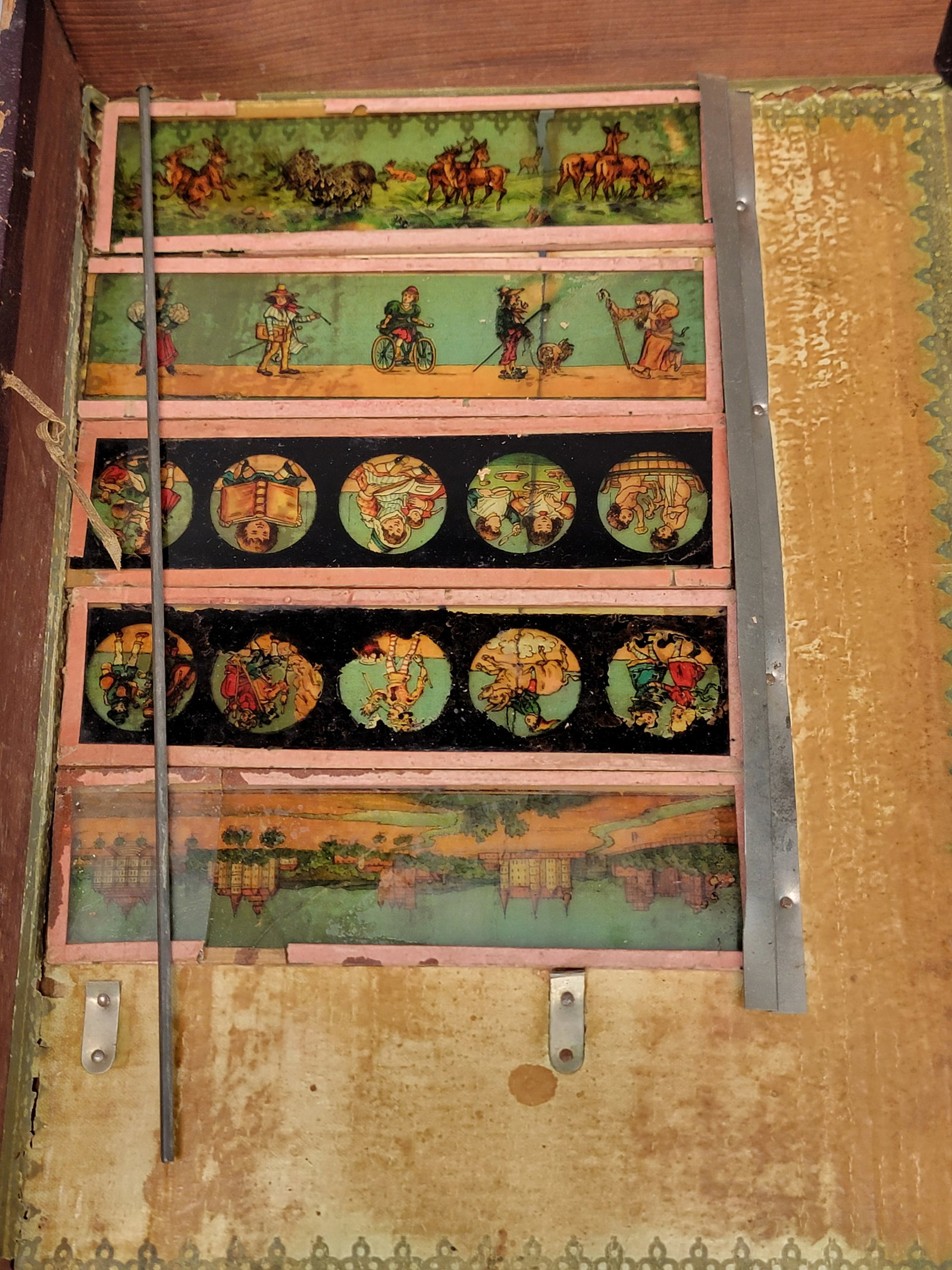 TWO MAGIC LANTERN PROJECT W/ SLIDES - 4