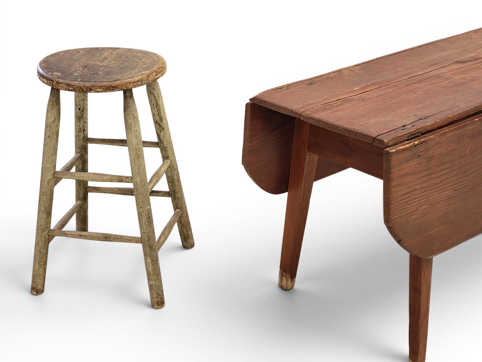 TABLE AND STOOL - 4
