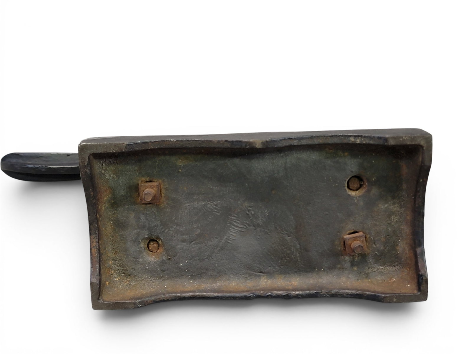 THREE CAST IRON ITEMS - 6
