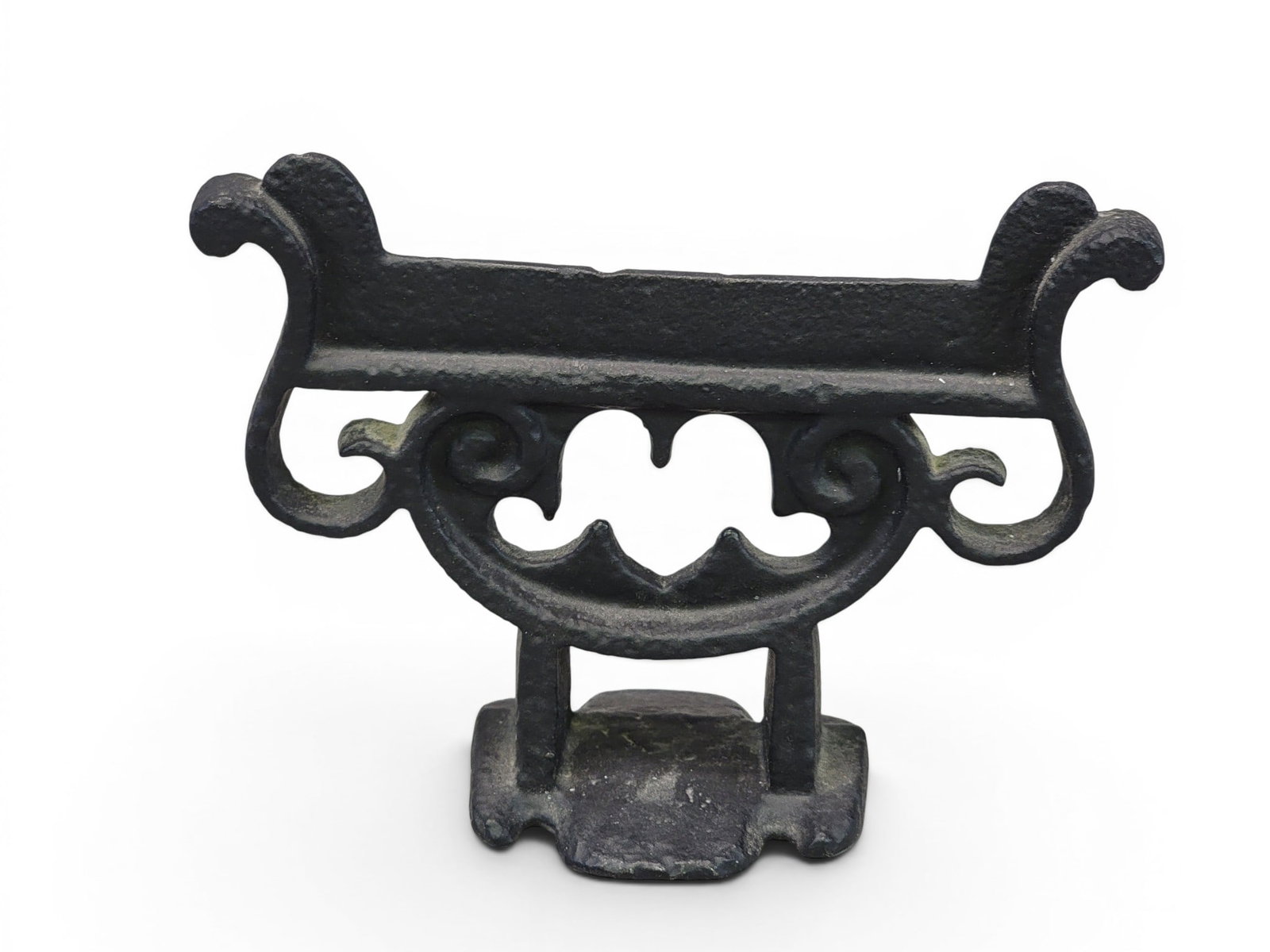 THREE CAST IRON ITEMS - 7