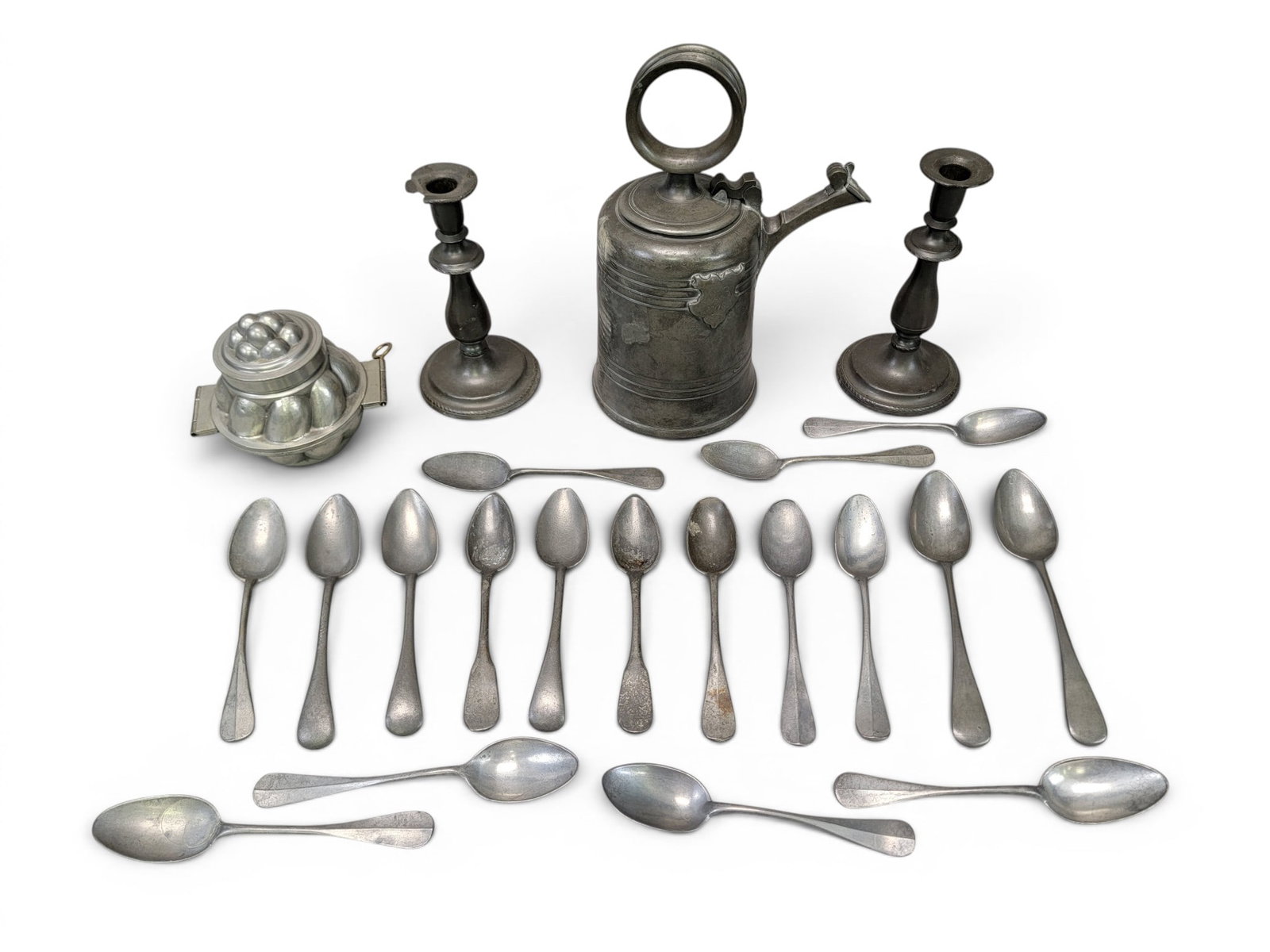 COLLECTION OF PEWTER (1 of 9)