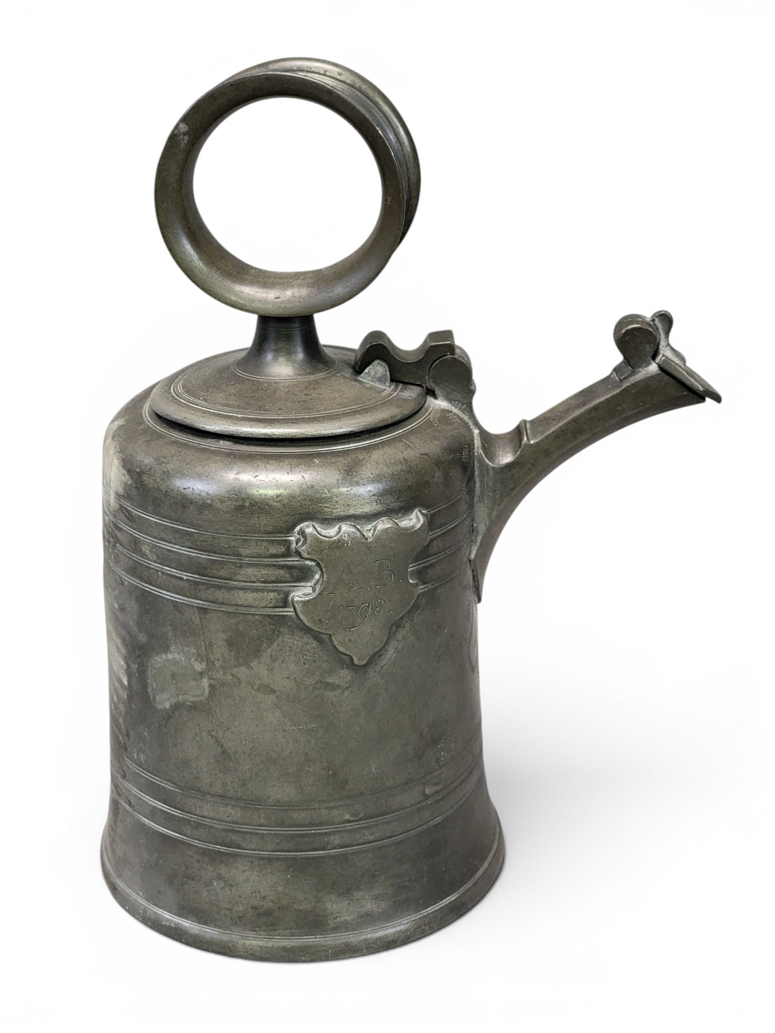 COLLECTION OF PEWTER (1 of 8)