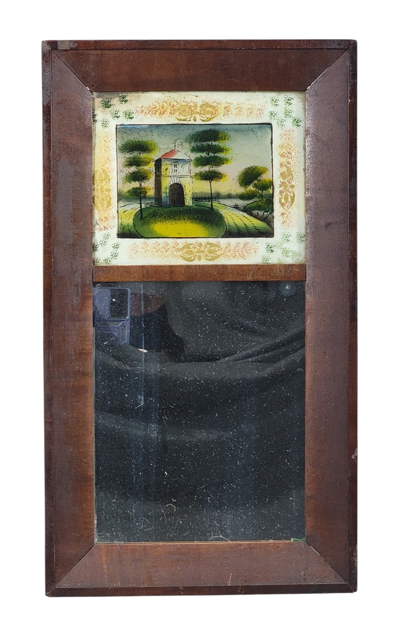 TWO WATERCOLORS AND A MIRROR (1 of 8)