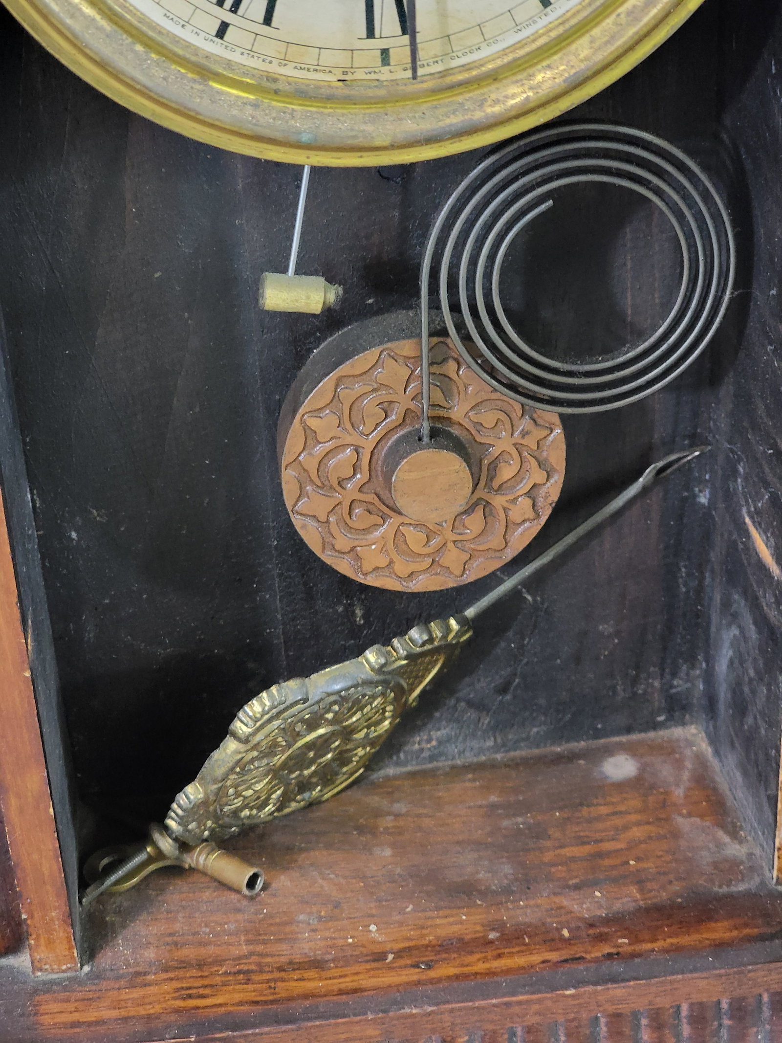 TWO MANTEL CLOCKS - 3