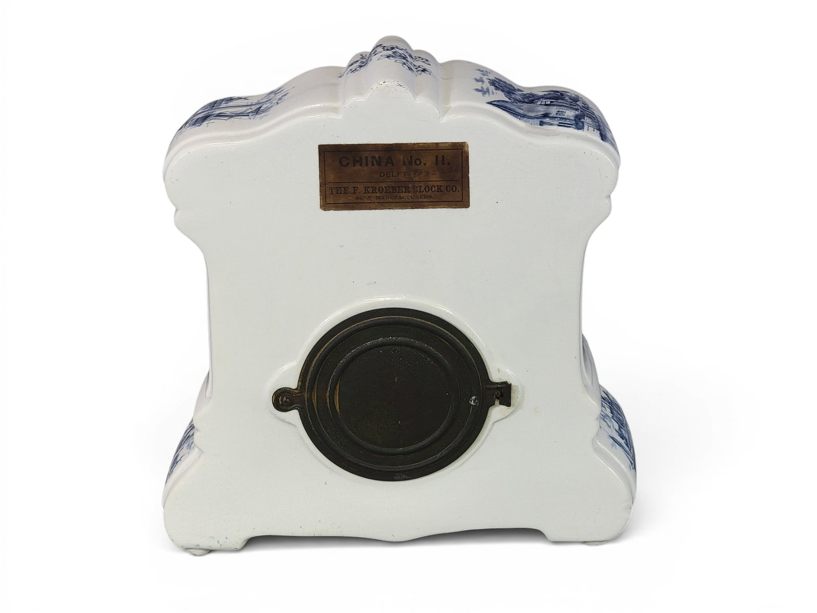 TWO MANTEL CLOCKS - 8