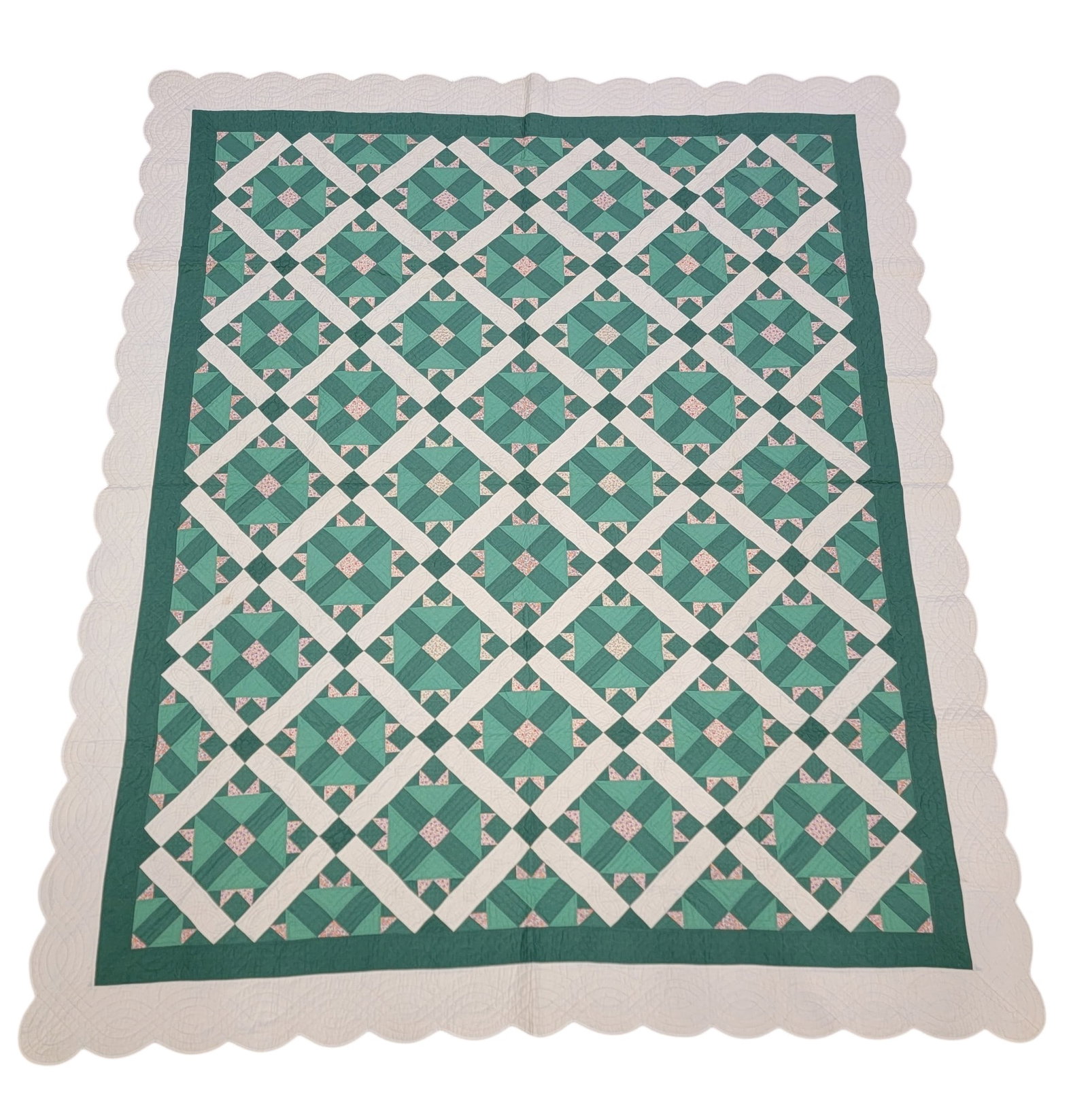 "CROSS AND CROWN' QUILT (1 of 7)