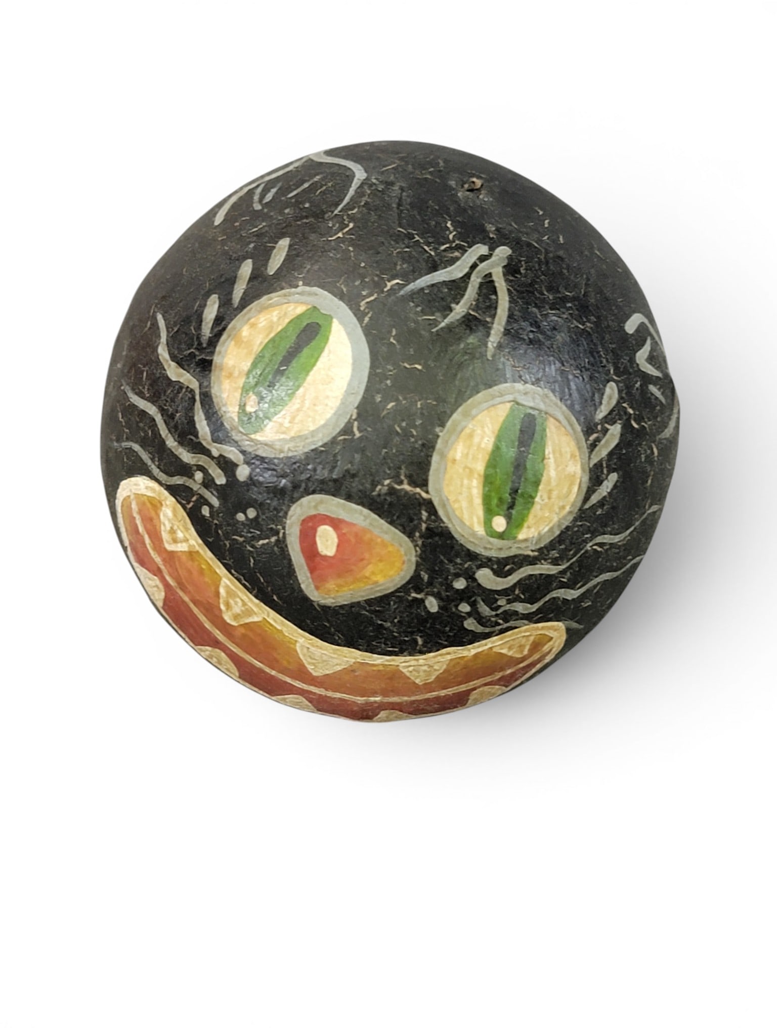 FOUR HALLOWEEN PAPIER MACHE ITEMS (1 of 9)